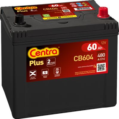 CENTRA CB604 - Startera akumulatoru baterija autodraugiem.lv