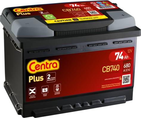 CENTRA CB740 - Startera akumulatoru baterija autodraugiem.lv
