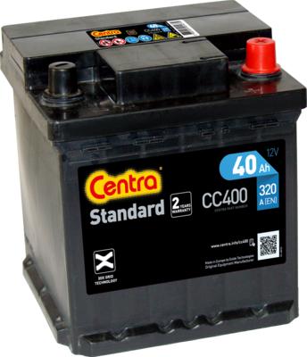 CENTRA CC400 - Startera akumulatoru baterija autodraugiem.lv