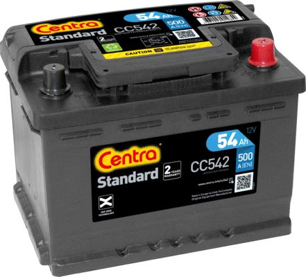 CENTRA CC542 - Startera akumulatoru baterija autodraugiem.lv