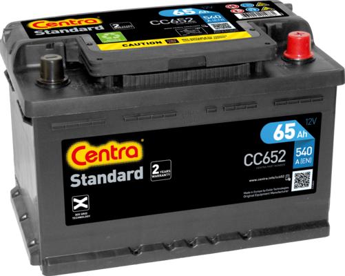 CENTRA CC652 - Startera akumulatoru baterija autodraugiem.lv
