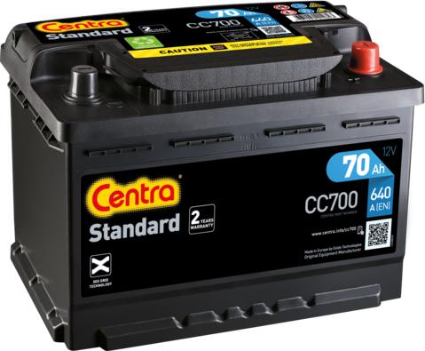 CENTRA CC700 - Startera akumulatoru baterija autodraugiem.lv