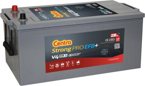 CENTRA CE2353 - Startera akumulatoru baterija autodraugiem.lv