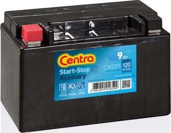 CENTRA CK091 - Startera akumulatoru baterija autodraugiem.lv