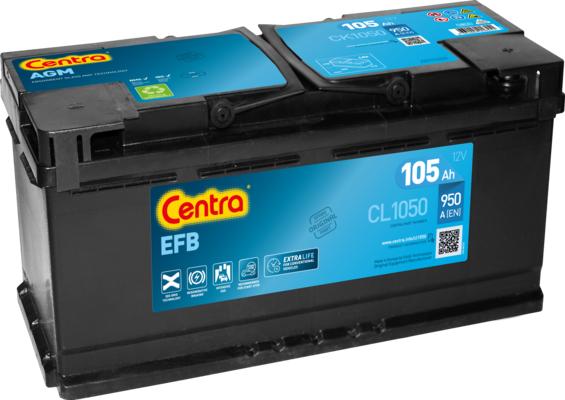 CENTRA CK1050 - Startera akumulatoru baterija autodraugiem.lv