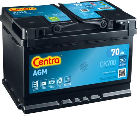 CENTRA CK700 - Startera akumulatoru baterija autodraugiem.lv
