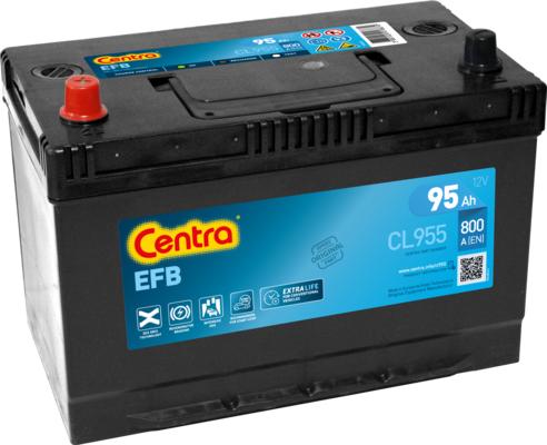 CENTRA CL955 - Startera akumulatoru baterija autodraugiem.lv