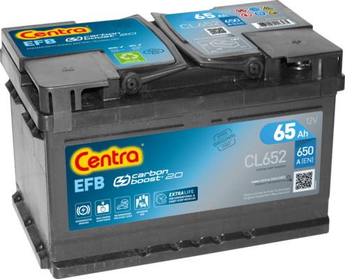 CENTRA CL652 - Startera akumulatoru baterija autodraugiem.lv