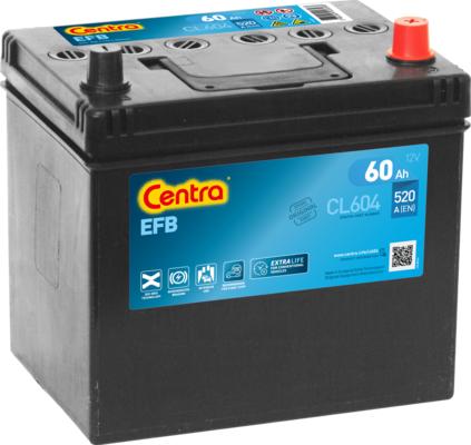 CENTRA CL604 - Startera akumulatoru baterija autodraugiem.lv