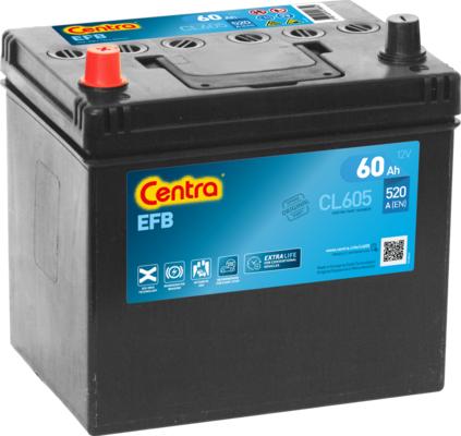 CENTRA CL605 - Startera akumulatoru baterija autodraugiem.lv