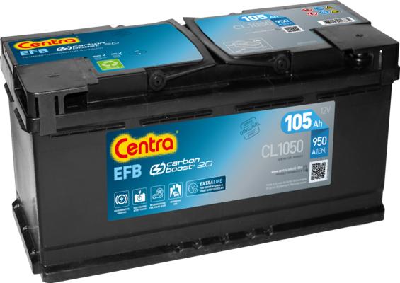 CENTRA CL1050 - Startera akumulatoru baterija autodraugiem.lv