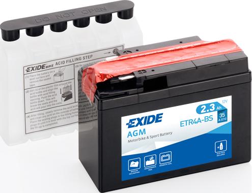 CENTRA ETR4A-BS - Startera akumulatoru baterija autodraugiem.lv