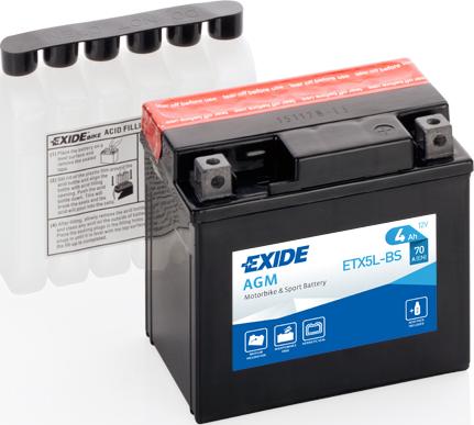 CENTRA ETX5L-BS - Startera akumulatoru baterija autodraugiem.lv