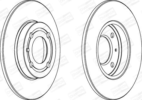 Champion 561980CH - Bremžu diski autodraugiem.lv