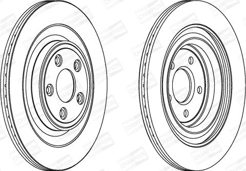 Champion 563027CH - Bremžu diski autodraugiem.lv