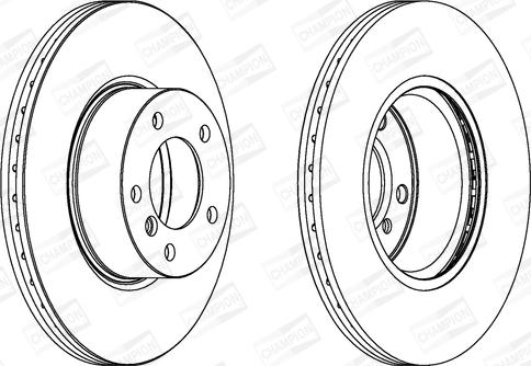 Champion 562618CH - Bremžu diski autodraugiem.lv