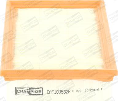 Champion CAF100582P - Gaisa filtrs autodraugiem.lv