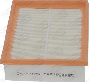 Champion CAF100669P - Gaisa filtrs autodraugiem.lv