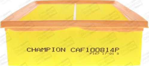Champion CAF100814P - Gaisa filtrs autodraugiem.lv