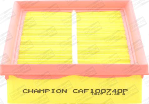Champion CAF100740P - Gaisa filtrs autodraugiem.lv