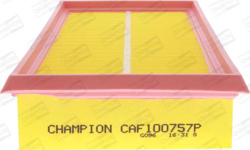 Champion CAF100757P - Gaisa filtrs autodraugiem.lv