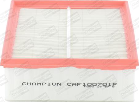 Champion CAF100701P - Gaisa filtrs autodraugiem.lv