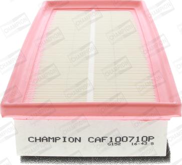 Champion CAF100710P - Gaisa filtrs autodraugiem.lv