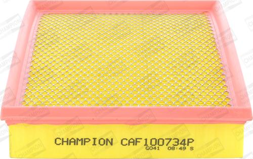 Champion CAF100734P - Gaisa filtrs autodraugiem.lv