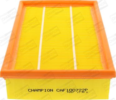 Champion CAF100722P - Gaisa filtrs autodraugiem.lv
