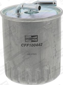 Champion CFF100442 - Degvielas filtrs autodraugiem.lv