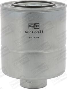 Champion CFF100481 - Degvielas filtrs autodraugiem.lv