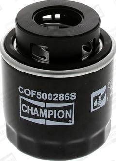 Champion COF500286S - Eļļas filtrs autodraugiem.lv