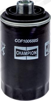 Champion COF100688S - Eļļas filtrs autodraugiem.lv