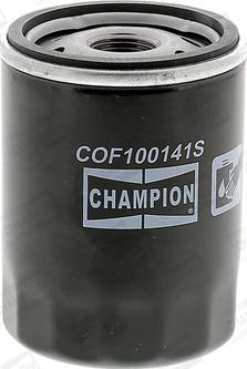 Champion COF100141S - Eļļas filtrs autodraugiem.lv