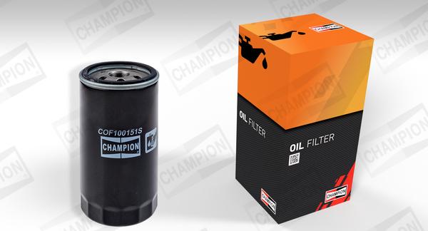 Champion COF100151S - Eļļas filtrs autodraugiem.lv
