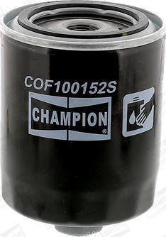 Champion COF100152S - Eļļas filtrs autodraugiem.lv