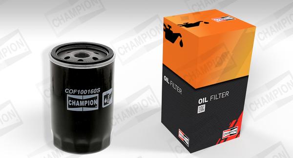 Champion COF100160S - Eļļas filtrs autodraugiem.lv