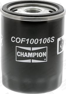 Champion COF100106S - Eļļas filtrs autodraugiem.lv