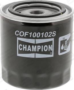 Champion COF100102S - Eļļas filtrs autodraugiem.lv