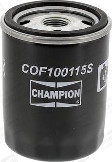 Champion COF100115S - Eļļas filtrs autodraugiem.lv