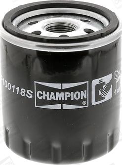 Champion COF100118S - Eļļas filtrs autodraugiem.lv