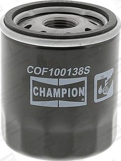 Champion COF100138S - Eļļas filtrs autodraugiem.lv