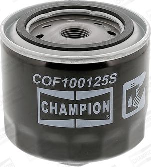 Champion COF100125S - Eļļas filtrs autodraugiem.lv
