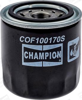 Champion COF100170S - Eļļas filtrs autodraugiem.lv