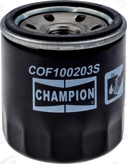 Champion COF100203S - Eļļas filtrs autodraugiem.lv