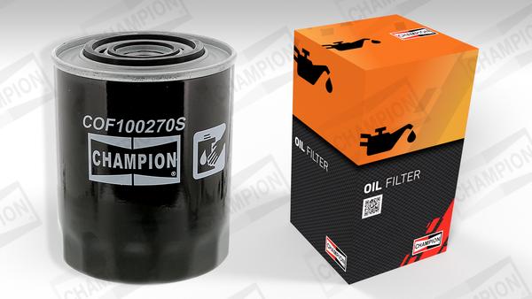 Champion COF100270S - Eļļas filtrs autodraugiem.lv
