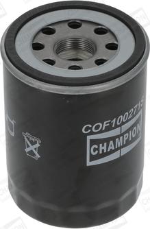 Champion COF100271S - Eļļas filtrs autodraugiem.lv