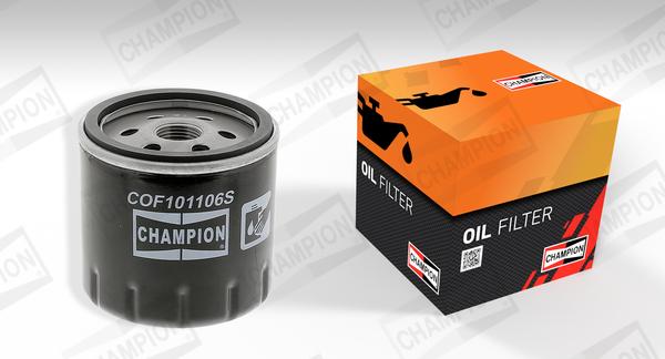 Champion COF101106S - Eļļas filtrs autodraugiem.lv