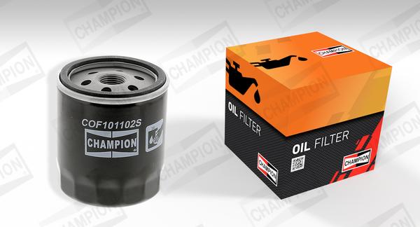 Champion COF101102S - Eļļas filtrs autodraugiem.lv