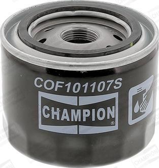 Champion COF101107S - Eļļas filtrs autodraugiem.lv